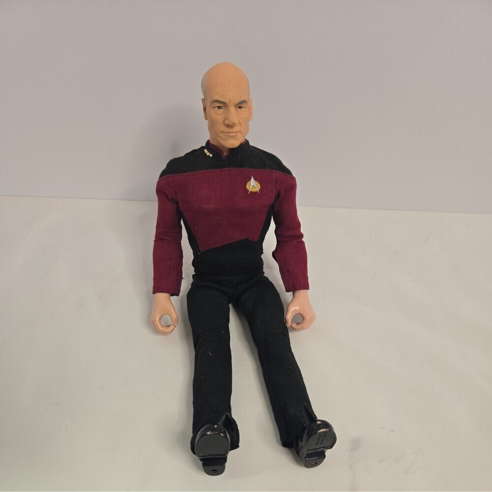 Star Trek 9" Figure  Generations Movie Edition Captain Jean-Luc Picard 1997